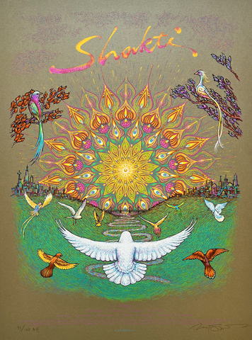 Shakti 50th Tour Poster - Artist Editions