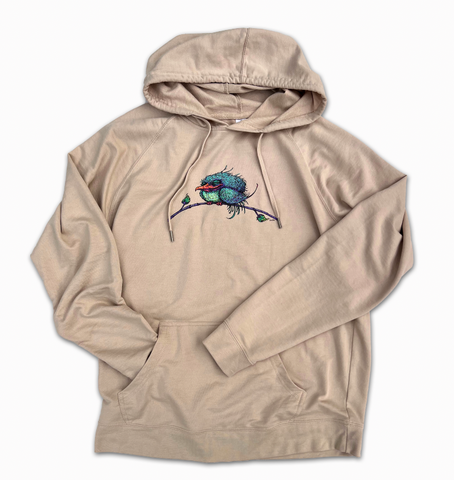 Pleased & Perched Unisex Pullover Lightweight Hoodie