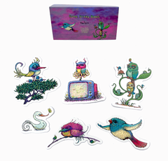 Some Sticky Birds (Sticker Pack of 6)