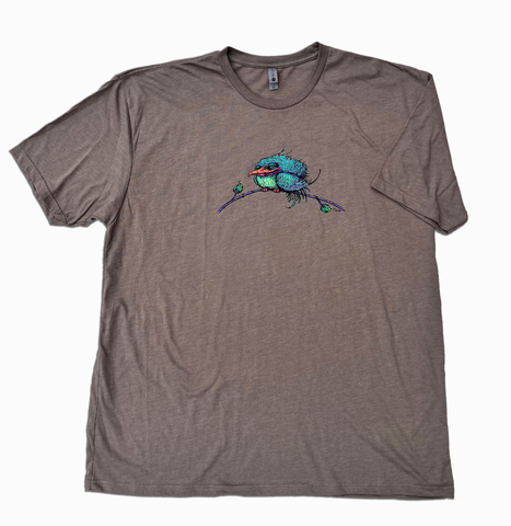 Pleased & Perched Unisex Warm Gray Shirt