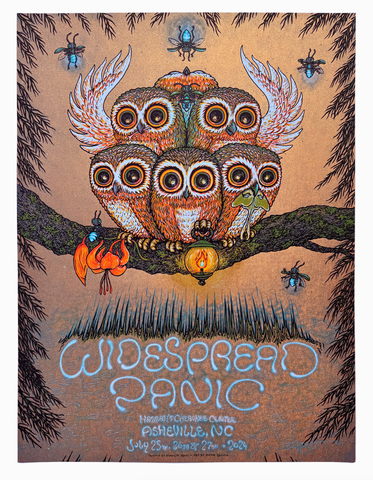 Widespread Panic - Asheville Poster (Artist Edition of 110)